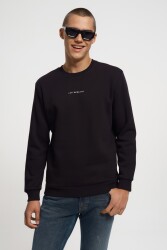 Loft Lf2034268-Fw Erkek Sweatshirt Siyah - LOFT