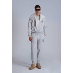 Lufian 112030130 Dıego Erkek Sweat Shırt Gri - LUFİAN