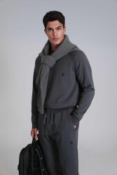Lufian 112030154 Grant Erkek Sweat Shırt Haki - LUFİAN