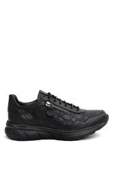 Mammamia D24Ya-3625 Kadın Deri Spor Ayakkabı Siyah 