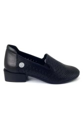 Mammamia D24Ya-3815 Kadın Deri Casual Ayakkabı Siyah 