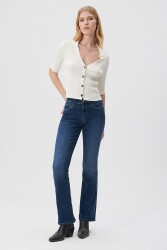 Mavi M1013684068 Molly Molly Deep Gold Klasik Ss Kadın Jean Pantolon Lacivert - MAVİ