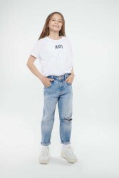 Mavi M7010037-82060 Lol Mid Denim Kız Çocuk Jean Pantolon Mavi - MAVİ
