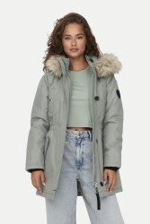 Only 15304625 Onlırıs Fur Wınter Parka Lıfe Cc Otw Kadın Kaban Gri - ONLY