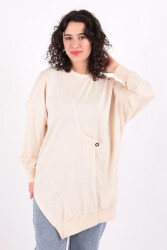 Puane 10389 Kadın Tunik Ss Bej - PUANE