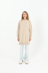 Puane 10593 Kadın Tunik Bej - PUANE