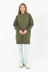 Puane 10593 Kadın Tunik Haki - PUANE