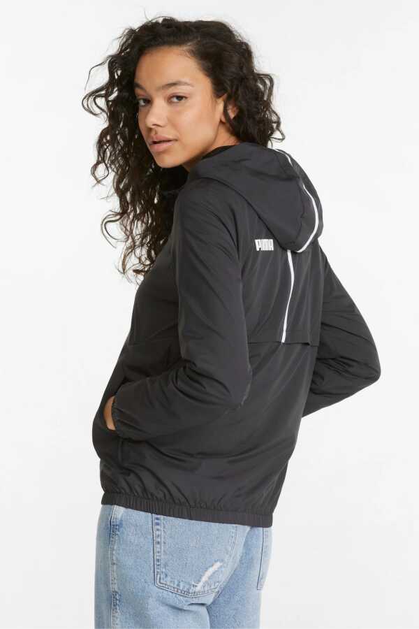 Puma 84749401 Ess Solid Windbreaker Kadin R zgarlik Siyah DGN Online