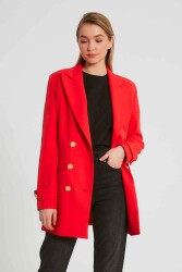 Robin D88168-22YK Kadın Ceket Kırmızı 