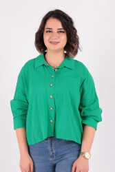 Soul 31387-23Y Kadın Gömlek Yeşil 