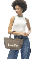 Unıted Colors Of Benetton Bnt-1102 Kadın El Çantası Kahverengi 