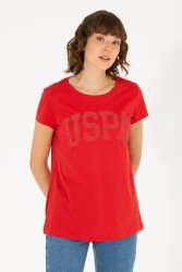 Us Polo Assn G082Gl011-1567304 Kadın T-Shirt Kırmızı 